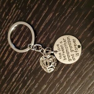 🎄5/$30🎄 New Grandmother/Grandson Key Ring
